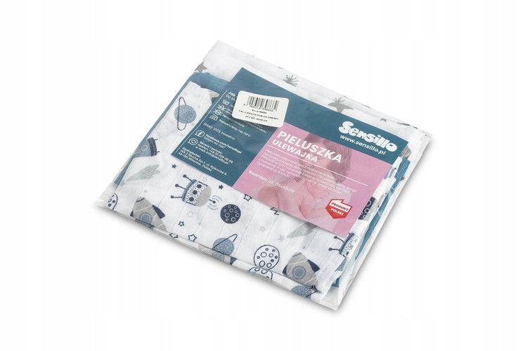 SENSILLO MUSLIN DIAPERS 35x35 mini diaperS MUSLIN DOWNPOUR Brand Sensillo