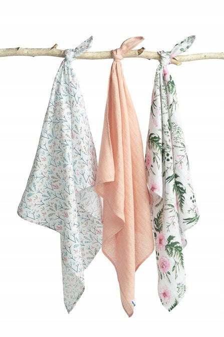 SENSILLO MUSLIN DIAPERS Girl 70/80 cm COTTON Premium Manufacturer code SILLO-09910
