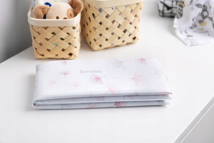 SENSILLO TOURIST MAT/CHANGING TABLE BOTANICAL PINK Packaging status original