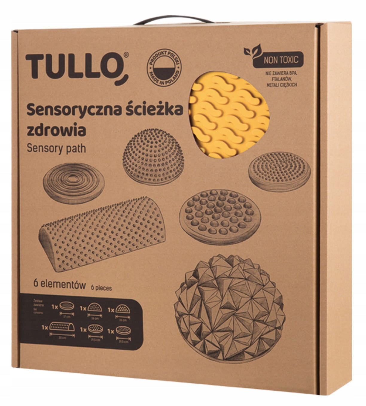 SENSORY TOYS HEALTH SENSORY PATH FOR EXERCISE FOR CHILDREN TULLO EAN (GTIN) 5905094776051
