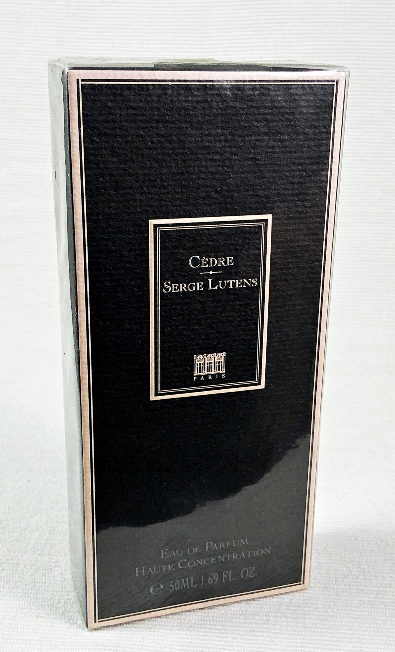 SERGE LUTENS CEDRE 50 ML EAU DE PARFUM HAUTE CONCENTRATION PALACE EDITION Packaging status original