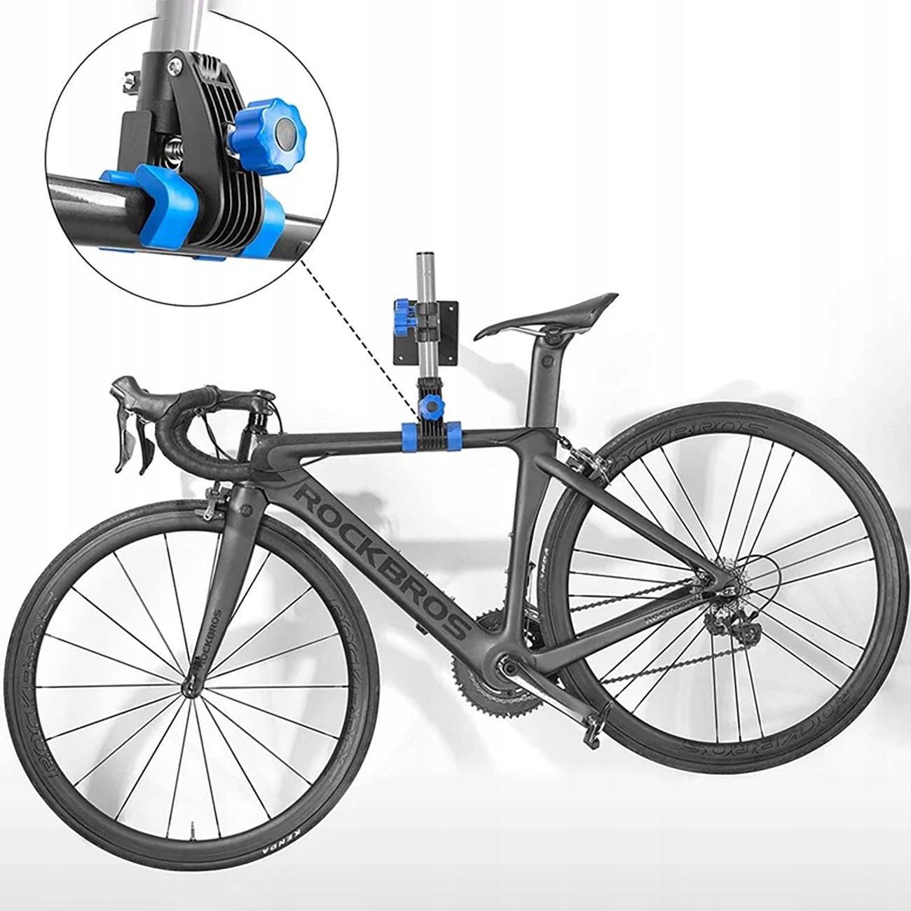 SERVICE BIKE RACK 20 KG MOUNTING TOP WALL STABLE BLACK ROCKBROS Weight 500 g