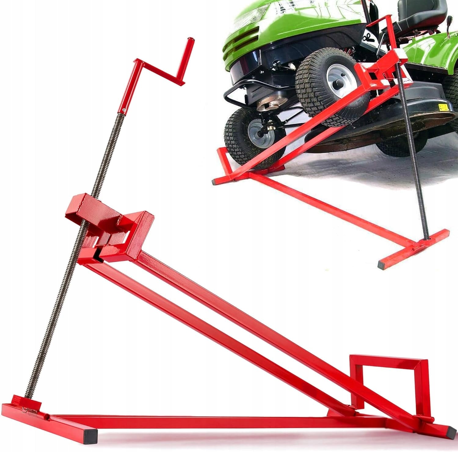 SERVICE LIFT TRIPOD STAND FOR QUAD MOWER TRACTOR ATV 400KG