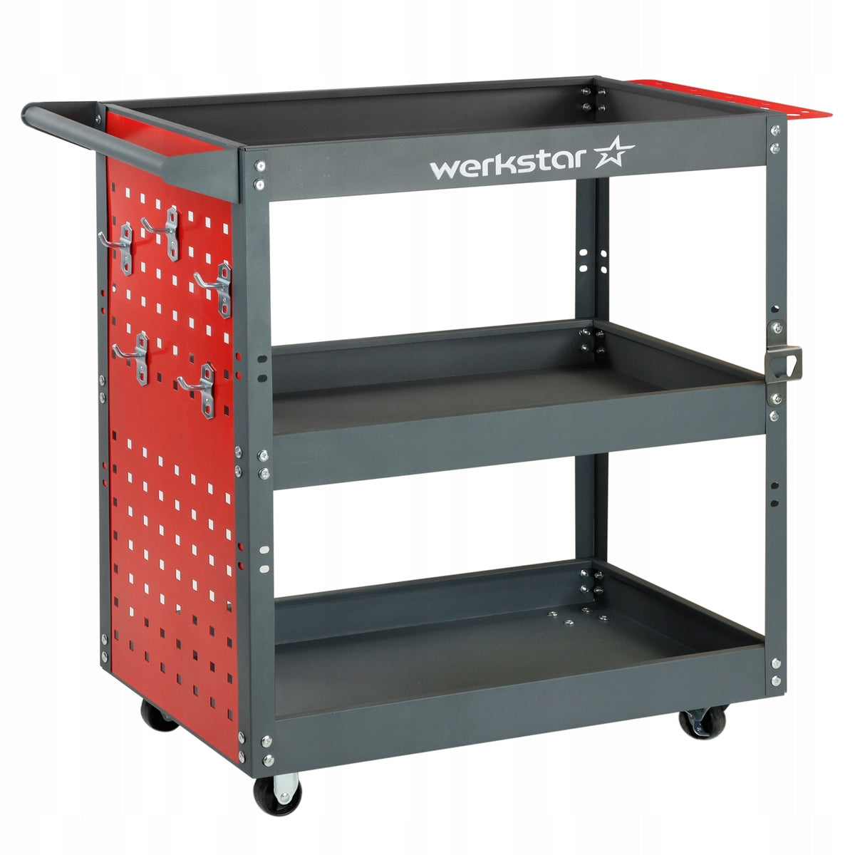 SERVICE TOOL TROLLEY WITH WALL 3 SHELVES Manufacturer code WER89117