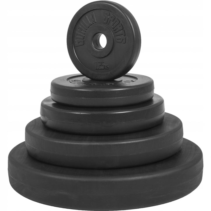 SET 100kg bench + barbell Bituminous loads Load weight 100 kg