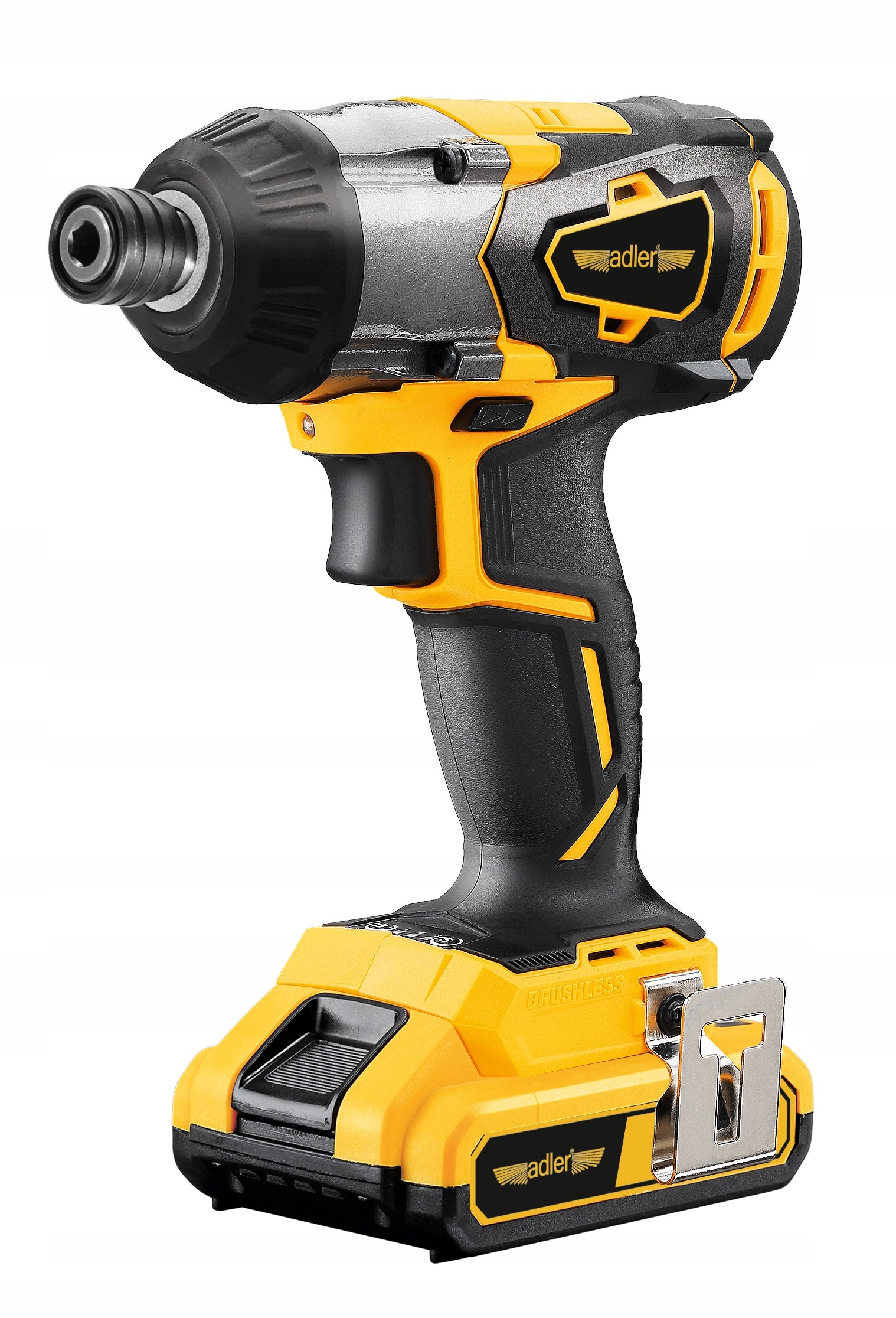 SET Cordless Impact Driver 280Nm ADLER AKU-280W/20V-2Ah Batteries included yes
