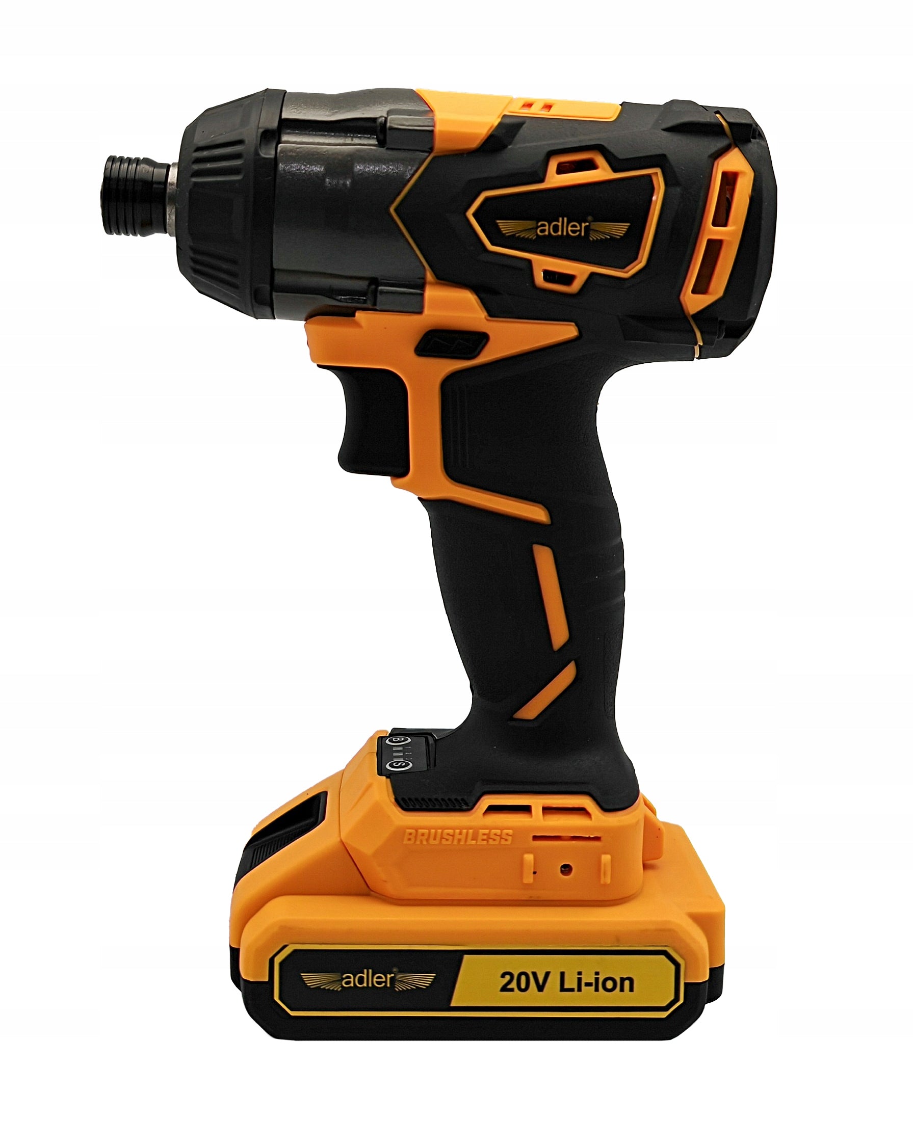 SET Cordless Impact Driver 280Nm ADLER AKU-280W/20V-2Ah Battery capacity 2 Ah