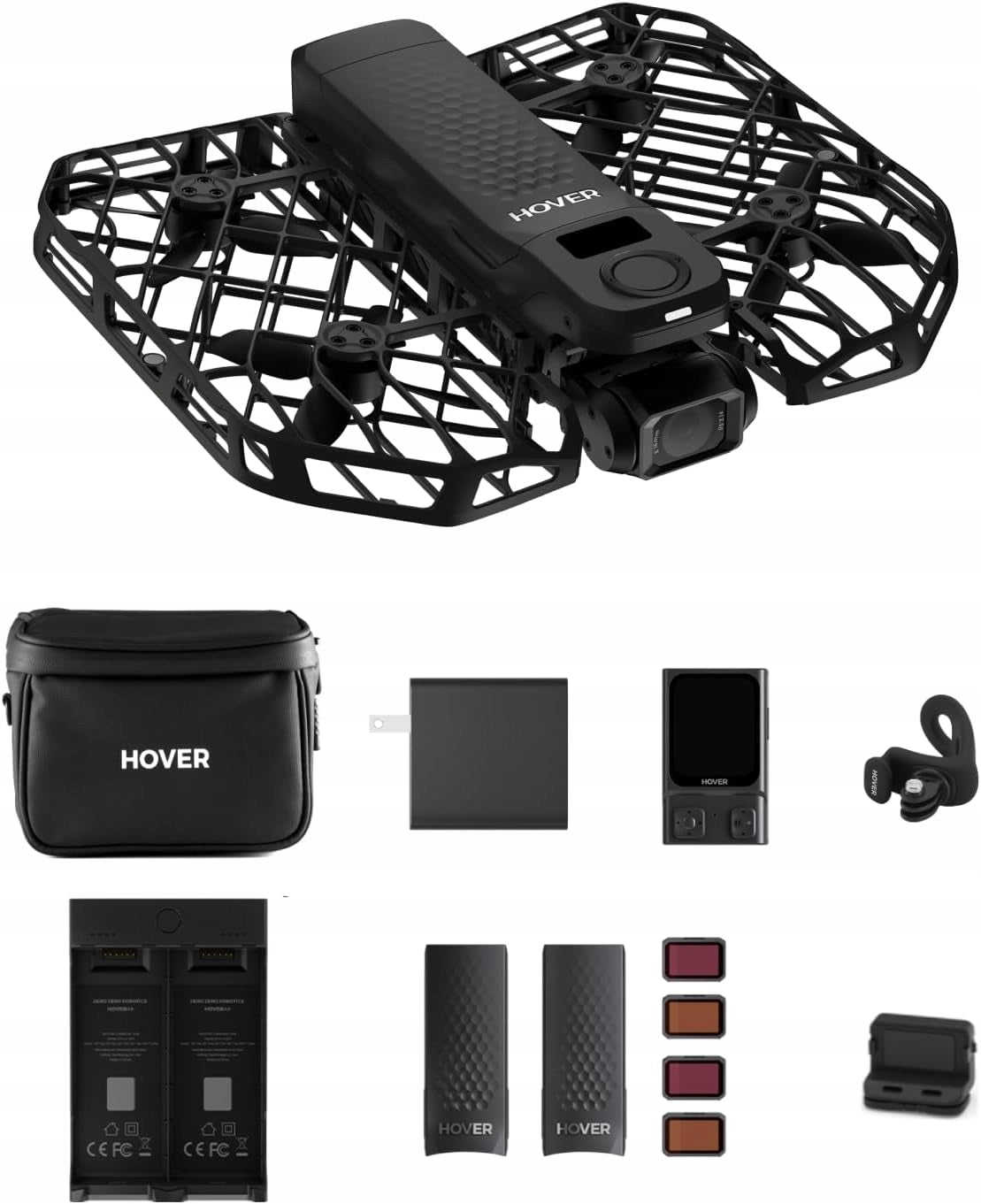 SET Cycling Combo HOVERAir X1 PROMAX 8K drone with camera 42 km/h 10 modes