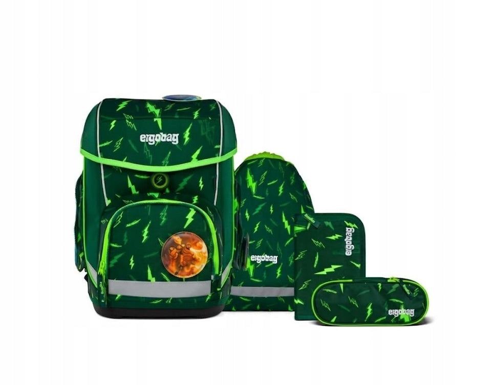 SET ERGOBAG CUBO 5-PIECE children's backpack for school with accessories
