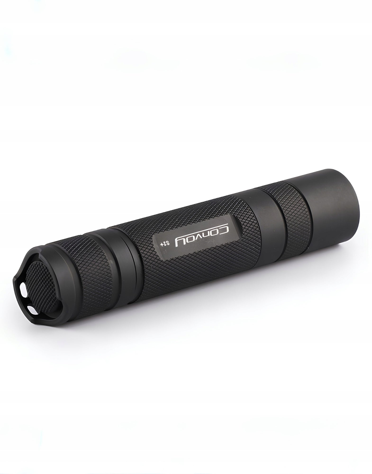 SET FLASHLIGHT CONVOY S2+ T6-4C 2 LINKS LENS HOLDER CHARGER Lii-100 Brand Convoy