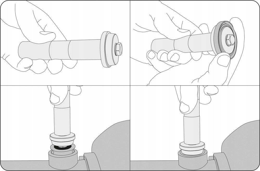 SET FOR DEPOSITION OF BEARING SIMERINGS 10 PARTS YT-0638 YATO Manufacturer code 647123627