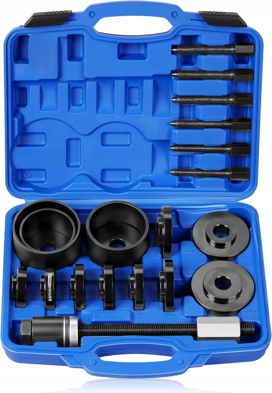 SET FOR DISMANTLING FRONT HUB BEARINGS PULLER 20 EL SUITCASE DAYUAN