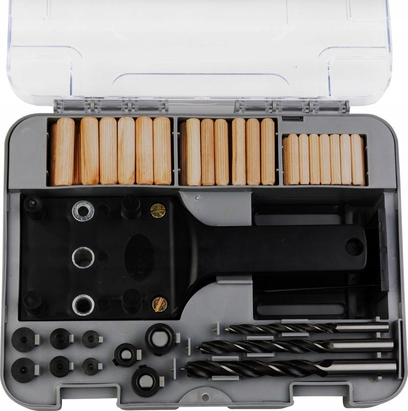 SET FOR DRILLING HOLES FOR DOWELS FOR CARPENTERS 83 PCS. Brand Strend Pro
