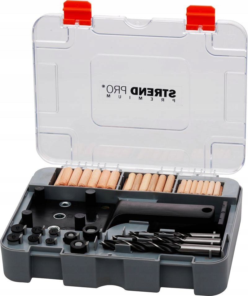 SET FOR DRILLING HOLES FOR DOWELS FOR CARPENTERS 83 PCS.