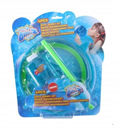 SET FOR LARGE SOAP BUBBLES 4 EL. 250 ML BUBBLEZ 3+
