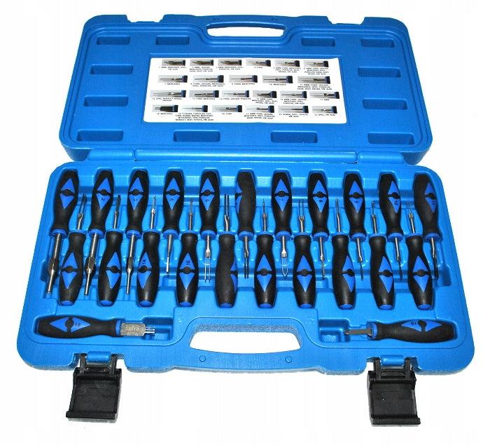SET FOR REMOVING PINS OF ELECTRICAL CUBE CONNECTORS CABLEEXY 23 PCS