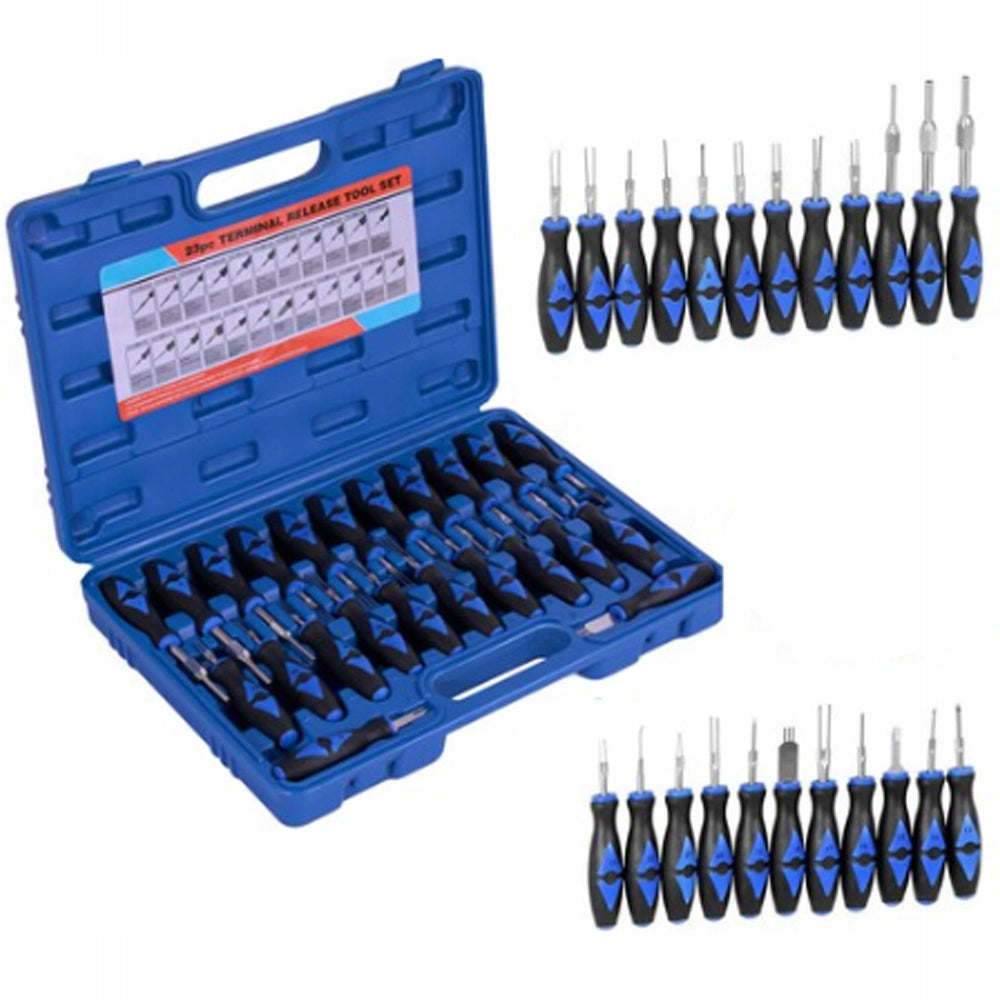 SET FOR REMOVING PINS OF ELECTRICAL CUBE FITTINGS 23 PCS