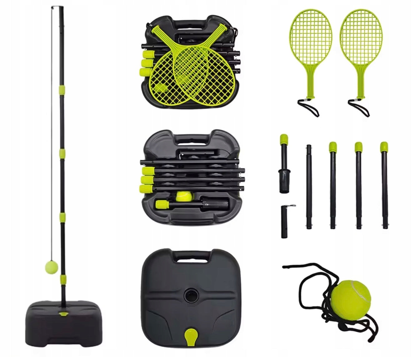 SET FOR SPEEDBALL TRUNBALL 2X RACKET AND BALL SPEEDBALL POST TENNIS Brand no brand