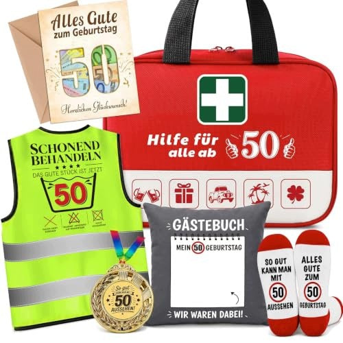 SET GIFT FOR 50TH BIRTHDAY MAN BAG VEST SOCKS Brand no brand
