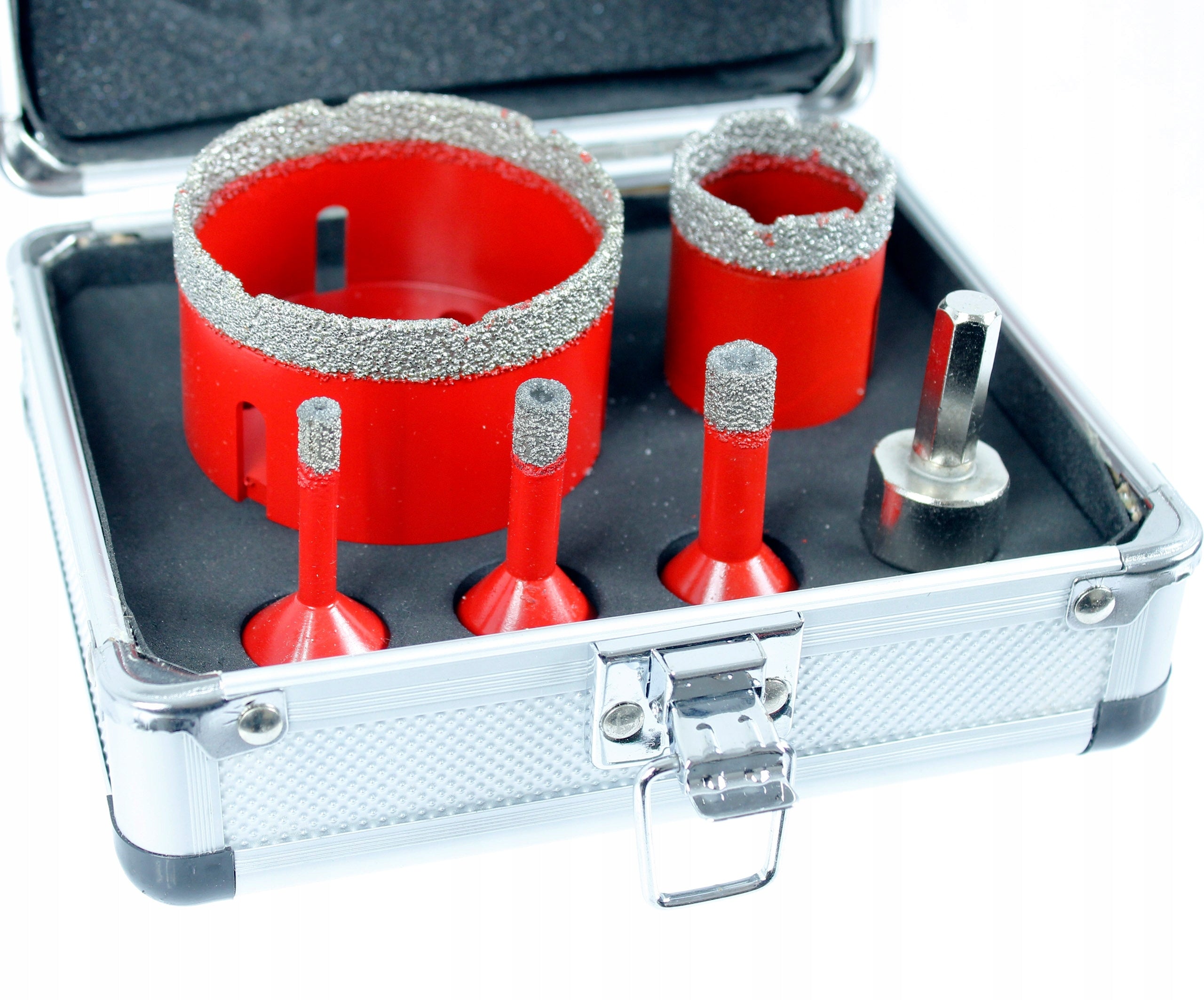 SET HOLE SAW DIAMOND DRILL BIT FOR STONEWARE 6-68
