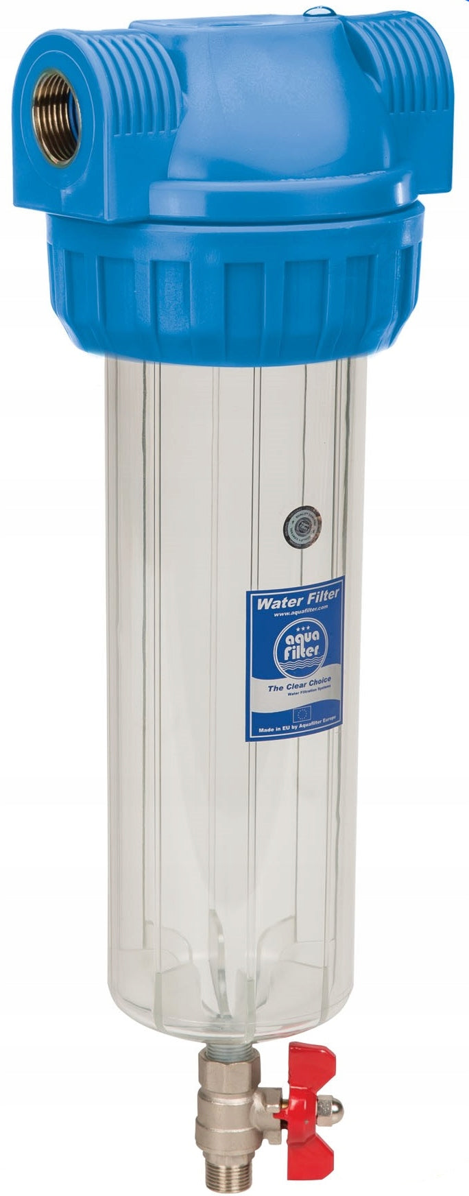 SET IN-LINE BODY 1'' FHPR1-3V_R AQUAFILTER Brand Aquafilter