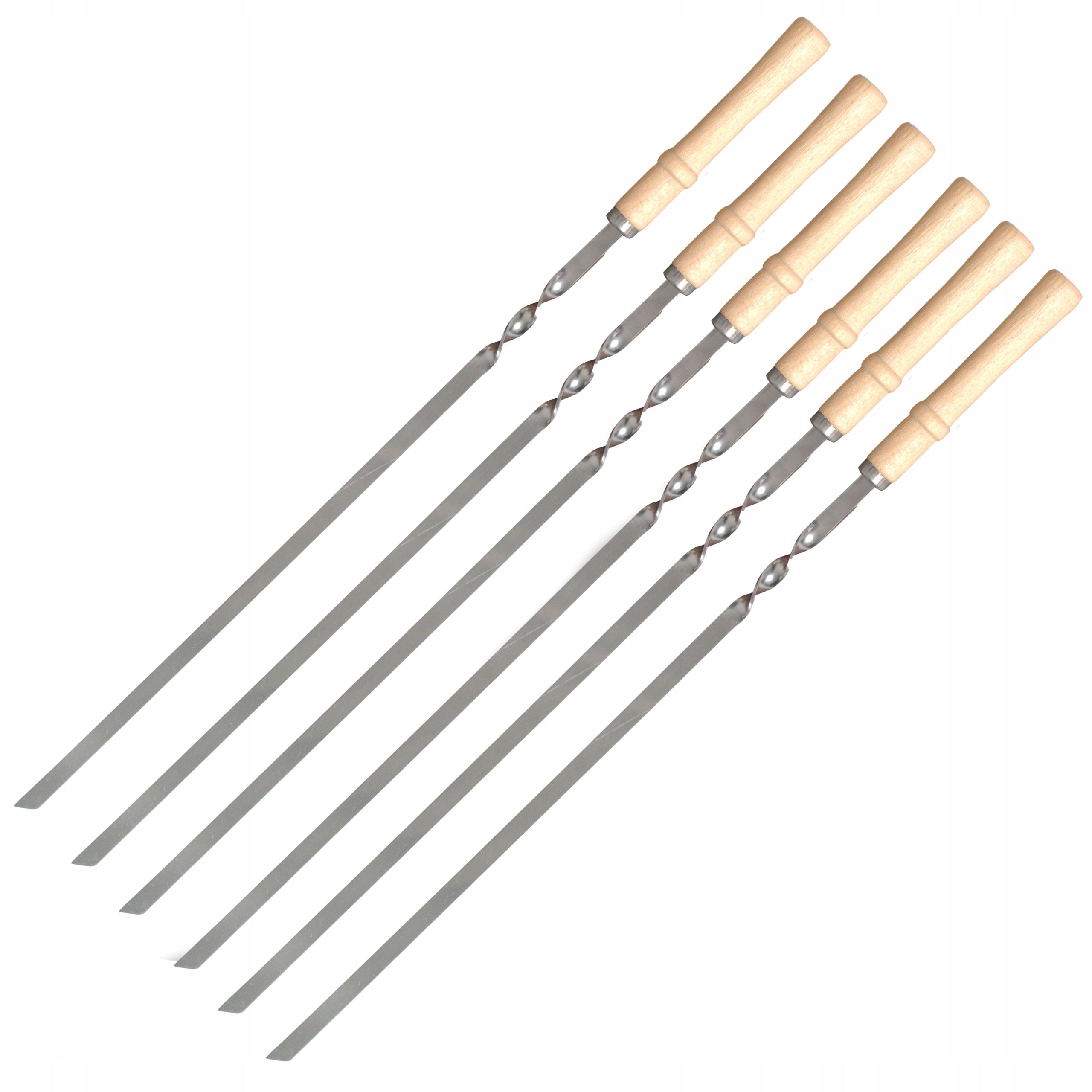 SET MANGAL "LIST" 3MM + CHAMPAGNE 6 PCS + COVERS L63K Grate length 32 cm