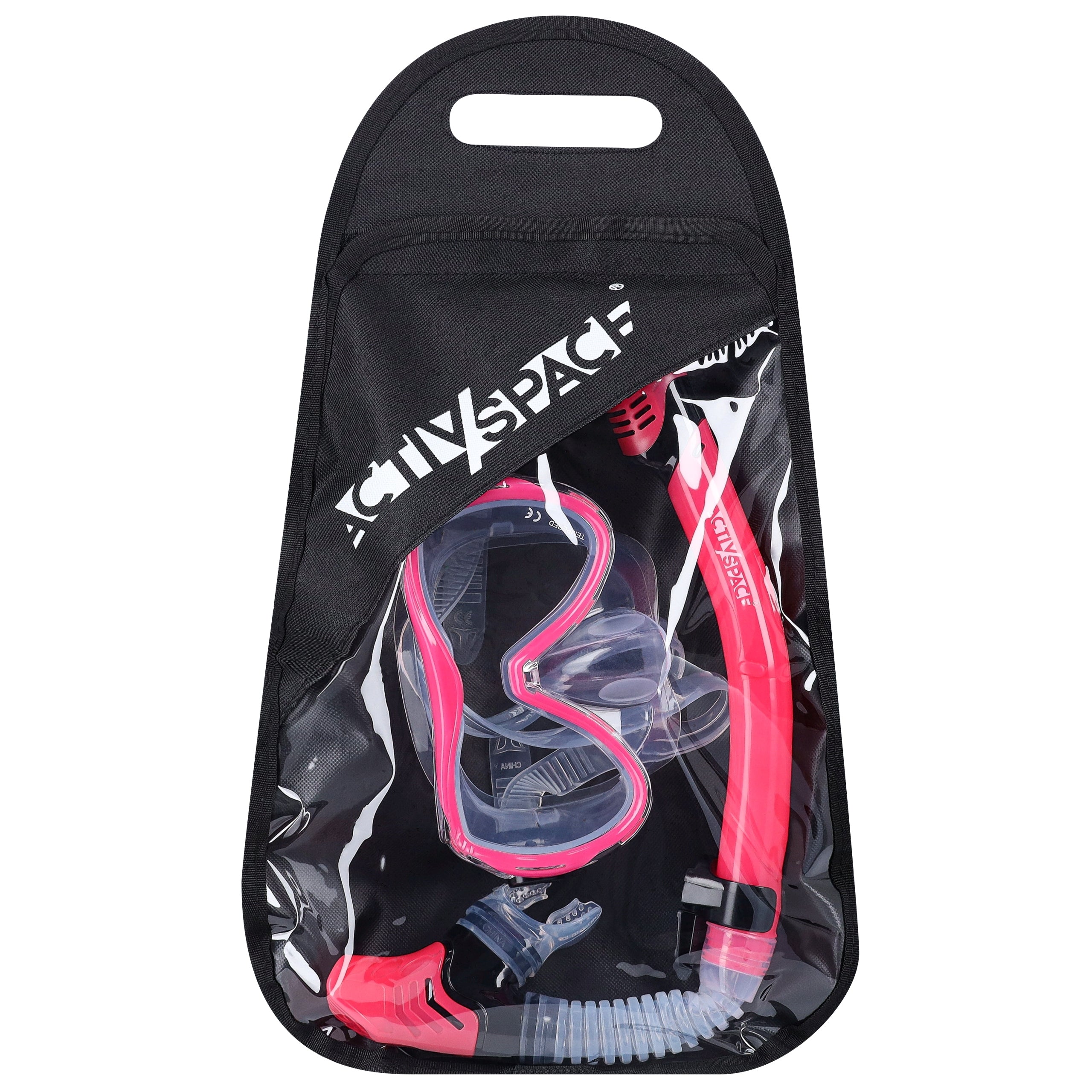 SET MASK AND SNORKEL GLASSES AND SNORKEL TUBE VIEW PRO Product weight with unit packaging 0.56 kg