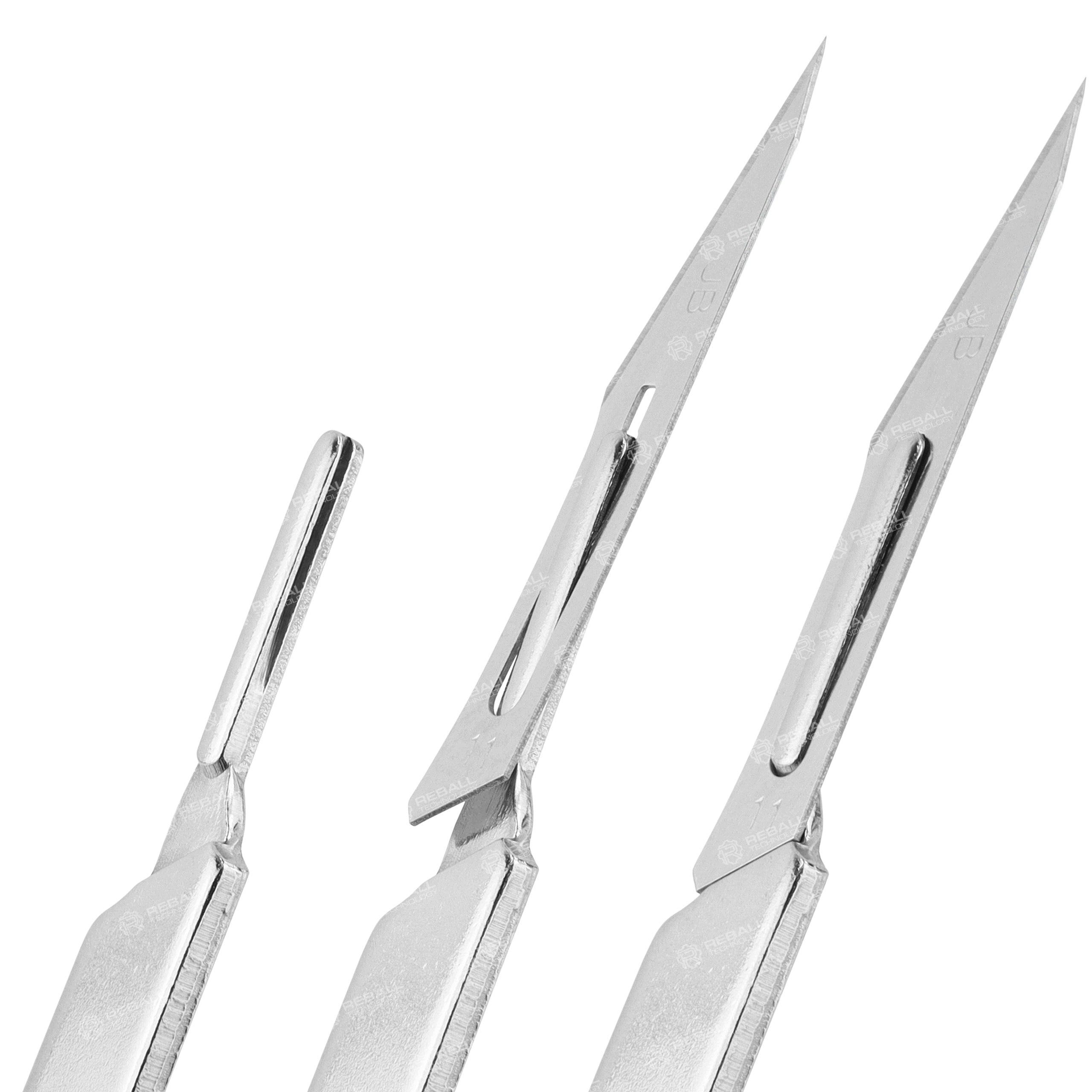 SET MODELING SCALPEL KNIFE STRONG + BLADES FOR SCALPEL x10 JB 11 Manufacturer code ZESTAW SKALPEL MODELARSKI + OSTRZA NWA0001956