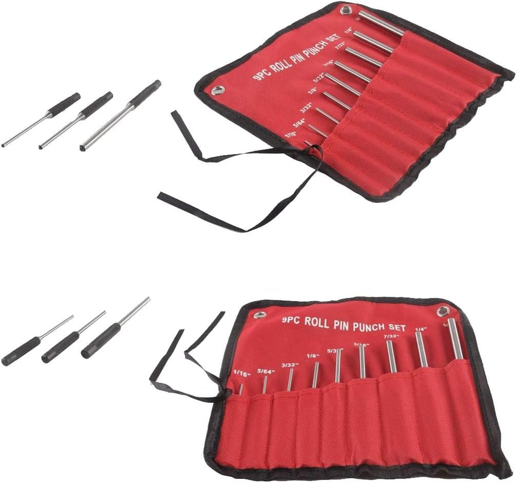 SET OF 14 PUNCHES FOR TENSION PINS WITH HAMMER Brand NAM