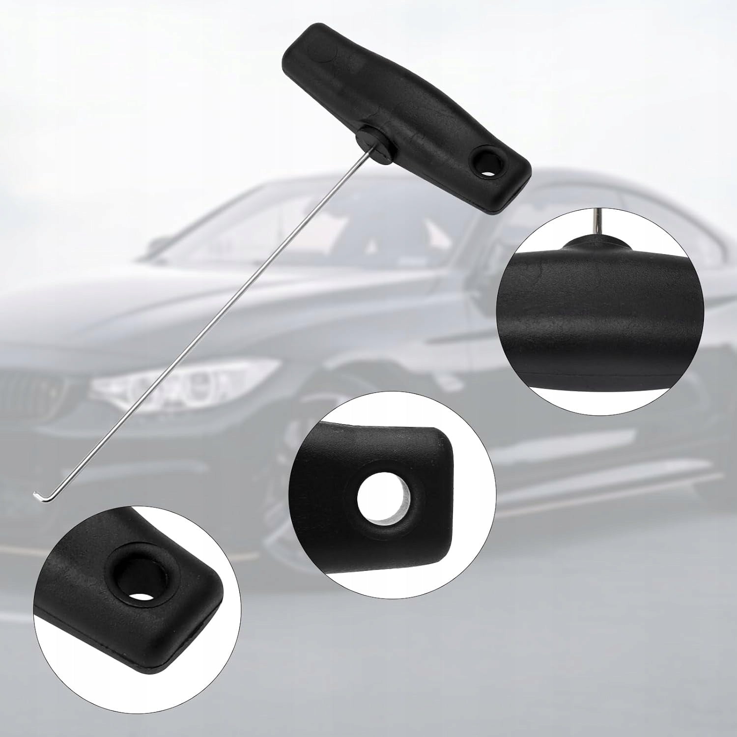 SET OF 2 PULL-OUT HOOKS FOR DISMANTLING THE RADIO DASHBOARD Manufacturer code HAKI WYSUWANE DEMONTAŻ DESKI ROZDZIELCZE