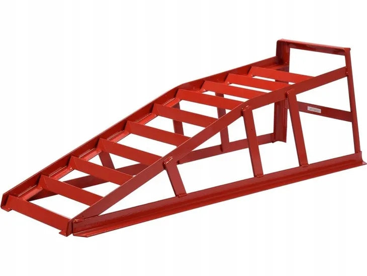 SET OF 2x RAMP DRIVEWAY CAR RAMP MAX LOAD CAPACITY TOTAL 2 TONS YATO Manufacturer code YT-55670