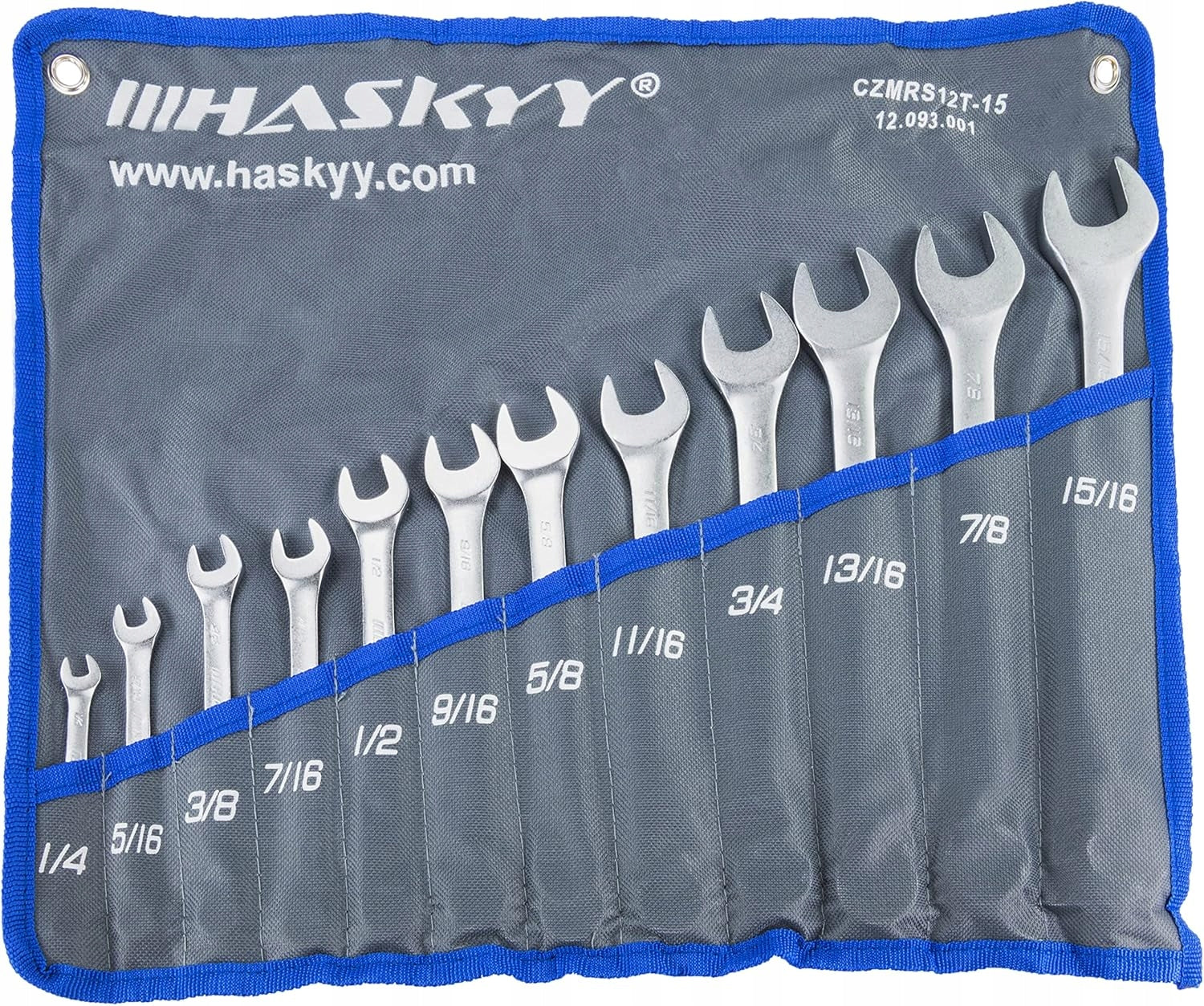 SET OF 36 INCH SOCKETS + FLAT-EYE WRENCHES METAL BOX Manufacturer code NASADKI CALOWE KLUCZE PŁASKO-OCZKOWE ZES