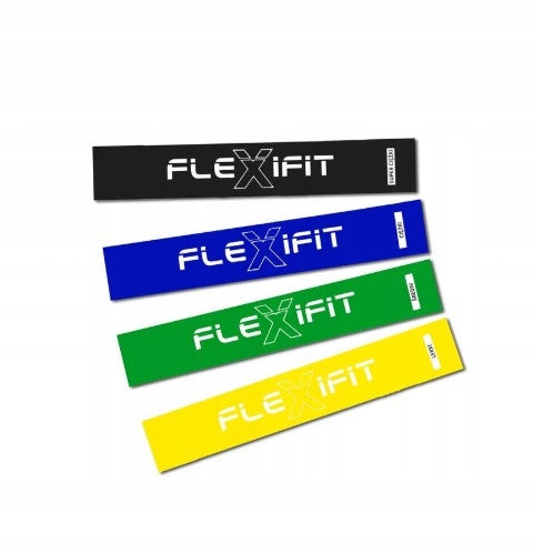 SET OF 4 RUBBERS FOR BAND EXERCISES Manufacturer code FIT-05200