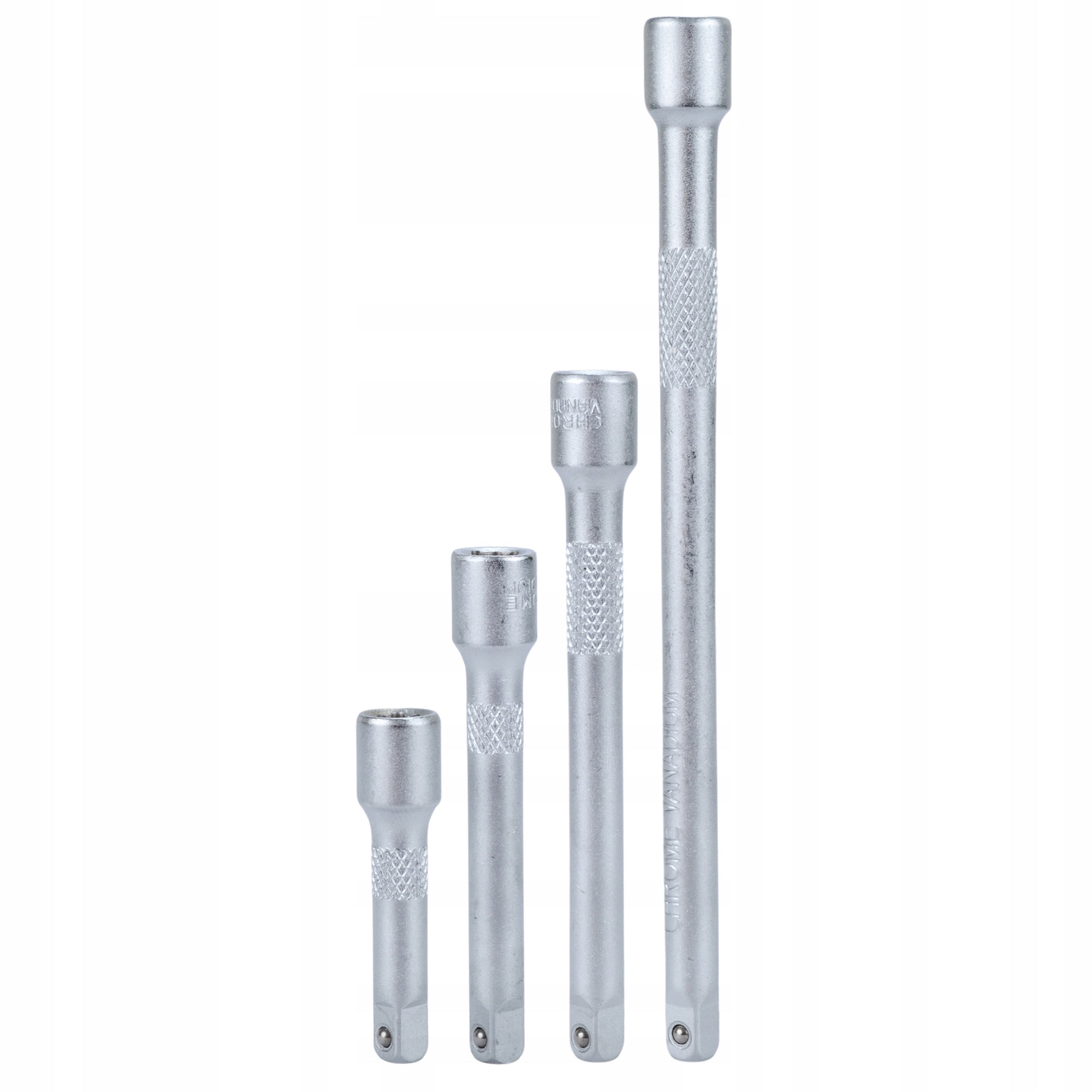 SET OF 4PC EXTENSIONS 1/4 50 75 100 150 mm CRV BLACK Packaging status original