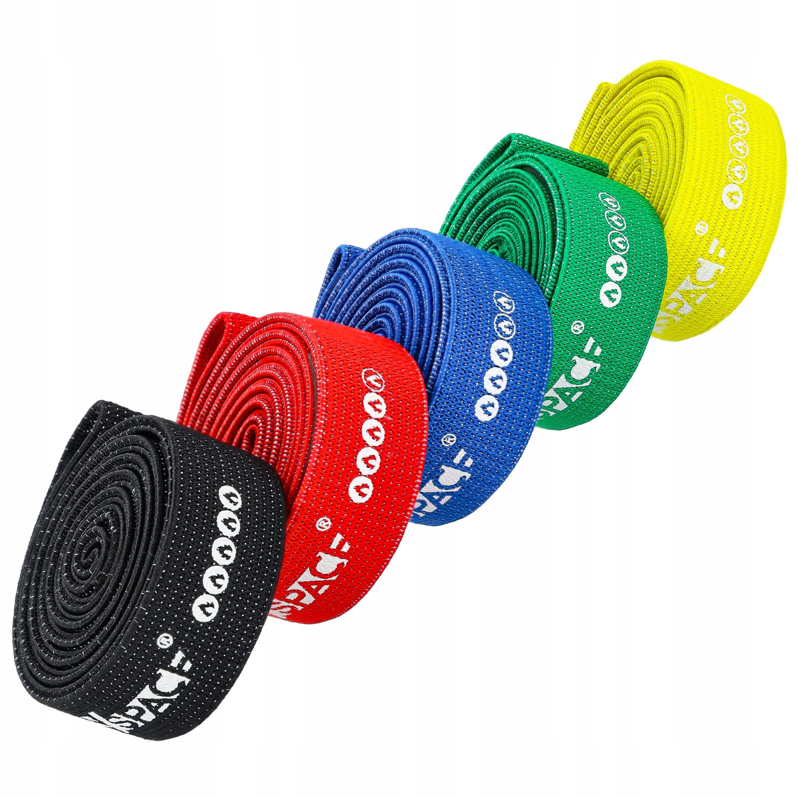 SET OF 5 EXERCISE RUBBER POWER BAND RUBBER STRONG RESISTANCE BAND FITNESS QUALITY EAN (GTIN) 5904183607719