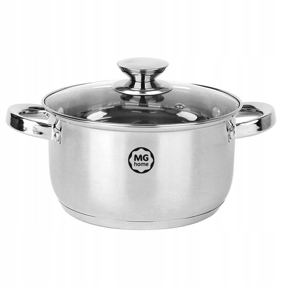 SET OF 5 POTS MG HOME VERSO STEEL SET OF 10 ELEMENTS INOX INDUCTION Brand MG Home