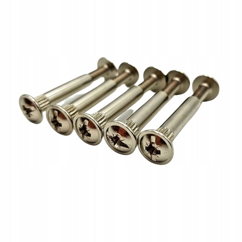 SET OF 5x RIVET for trolley twisted 25-35mm/5mm for fixing handles, adjustment