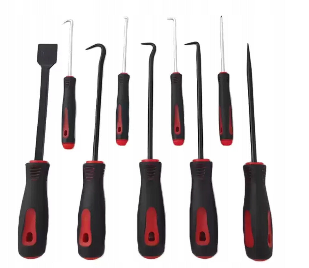 SET OF 9 LONG HANDLE HOOKS DURABLE HOOKS Manufacturer code WT-2010