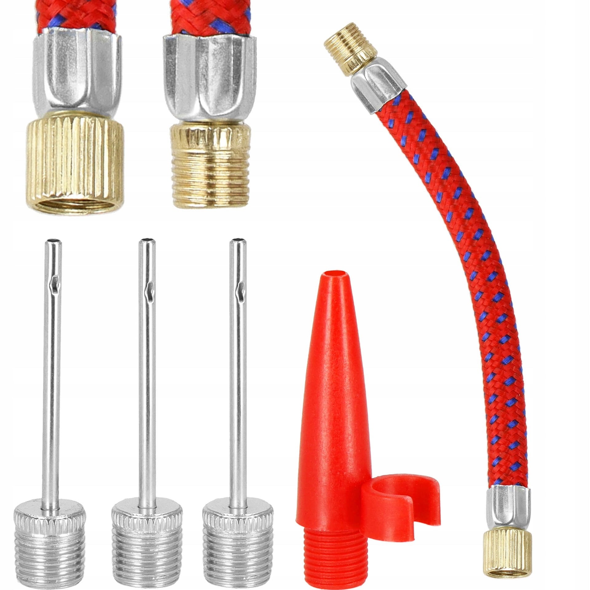 SET OF ACCESSORIES FOR PUMPING NEEDLE HOSE PUMP TIP BALL