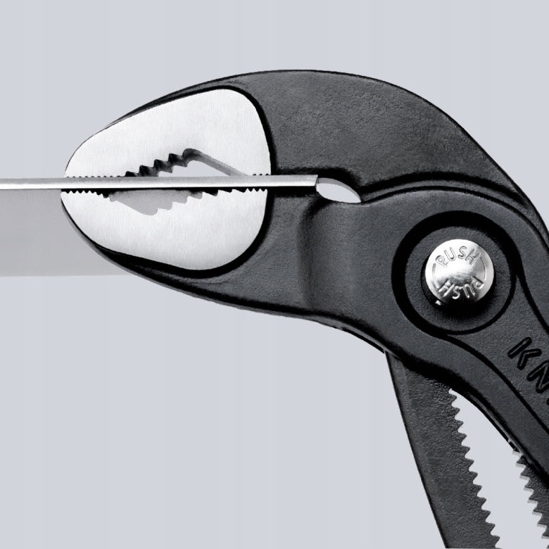 SET OF ADJUSTABLE PLIERS-PIPES COBRA 2PCS KNIPEX Additional information hardened jaws