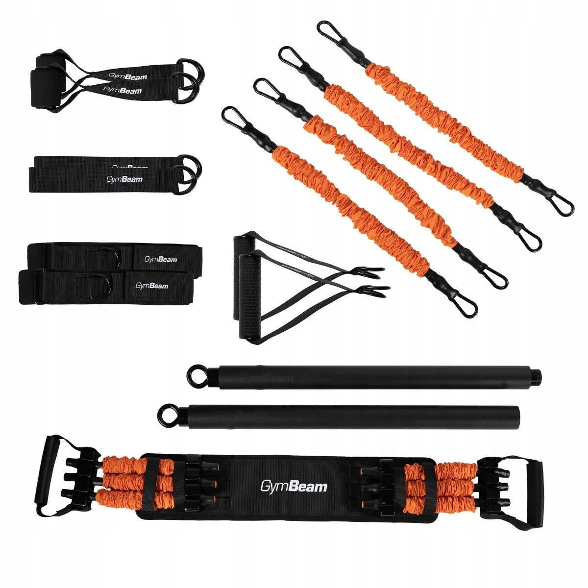 SET OF ADJUSTABLE RESISTANCE BANDS FOR BENCH PRESS - GYMBEAM