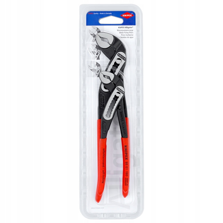 SET OF ALLIGATOR PIPE PLIERS 2PCS. 00 31 20 V02 KNIPEX