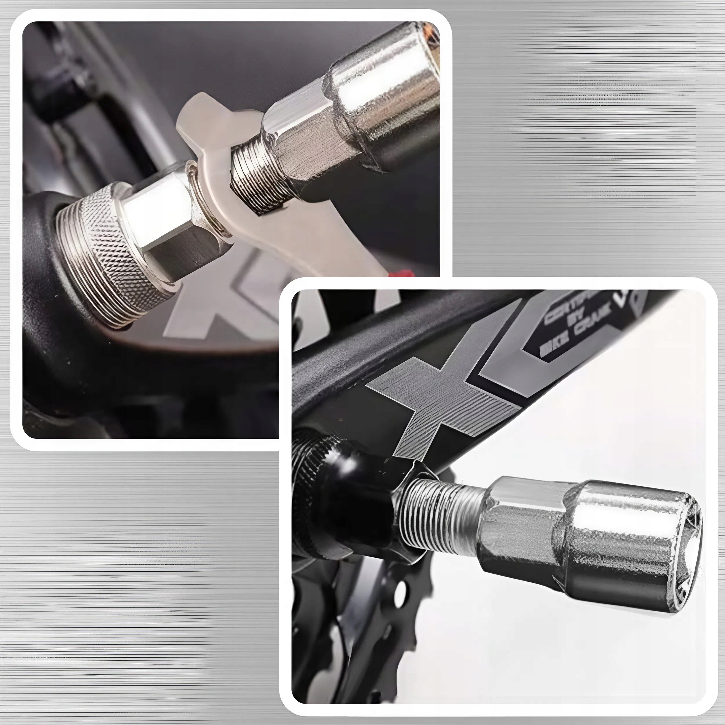 SET OF BICYCLE TOOLS CRANK KEYS FOR BICYCLE CAPPER BACIK 7 ELEMENTS Kind bicycle tool kit