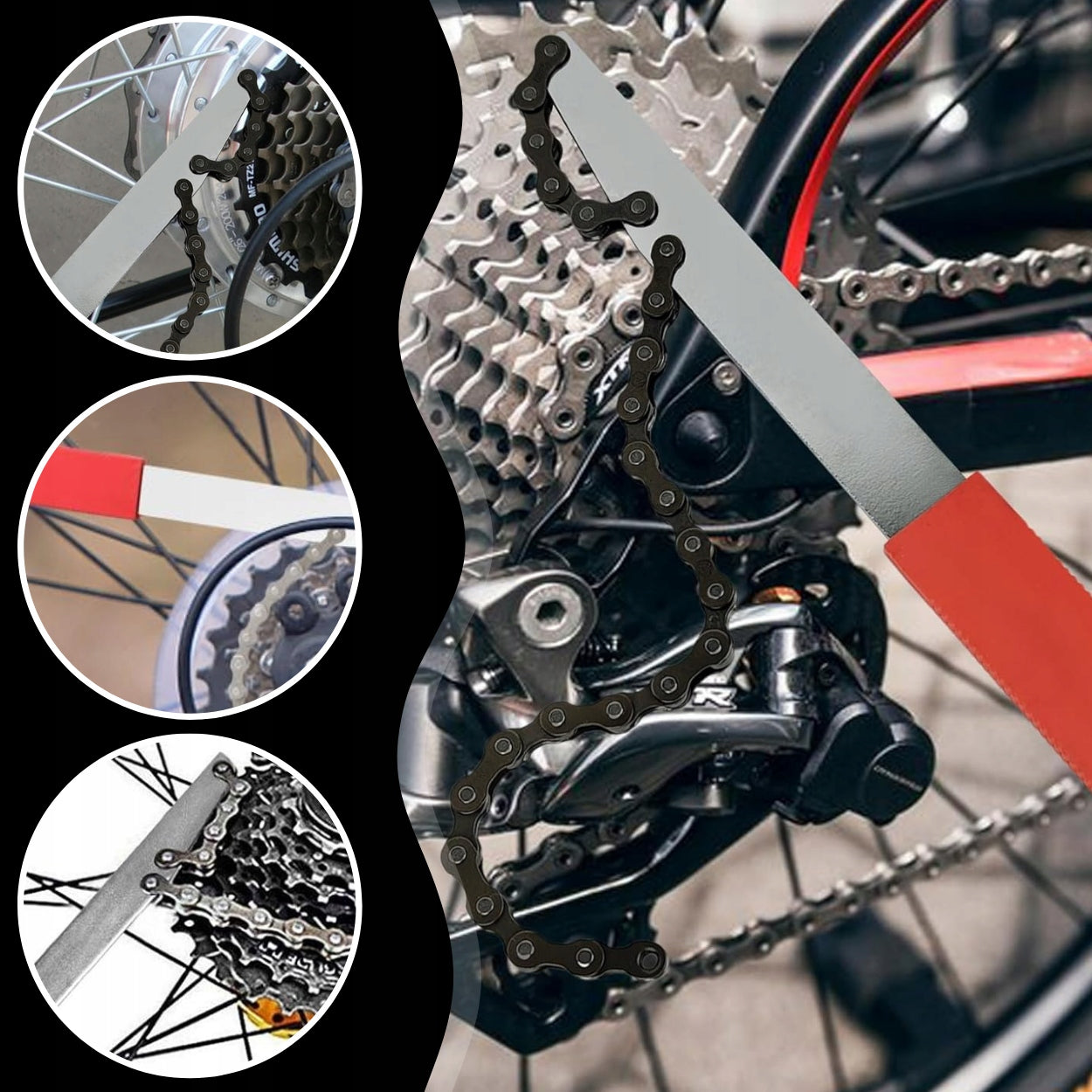 SET OF BICYCLE TOOLS CRANK KEYS FOR BICYCLE CAPPER BACIK 7 ELEMENTS Model ZESTAW NARZĘDZI ROWEROWYCH 7 EL
