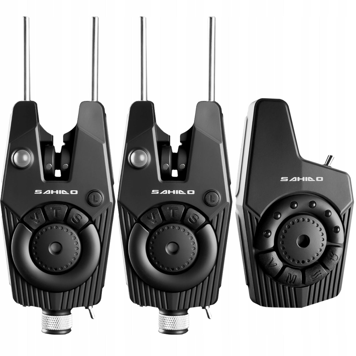 SET OF BITE ALARMS WITH CONTROL PANEL Sahido SIGNAL CORE PRO 2+1 LED RGB Packaging status original