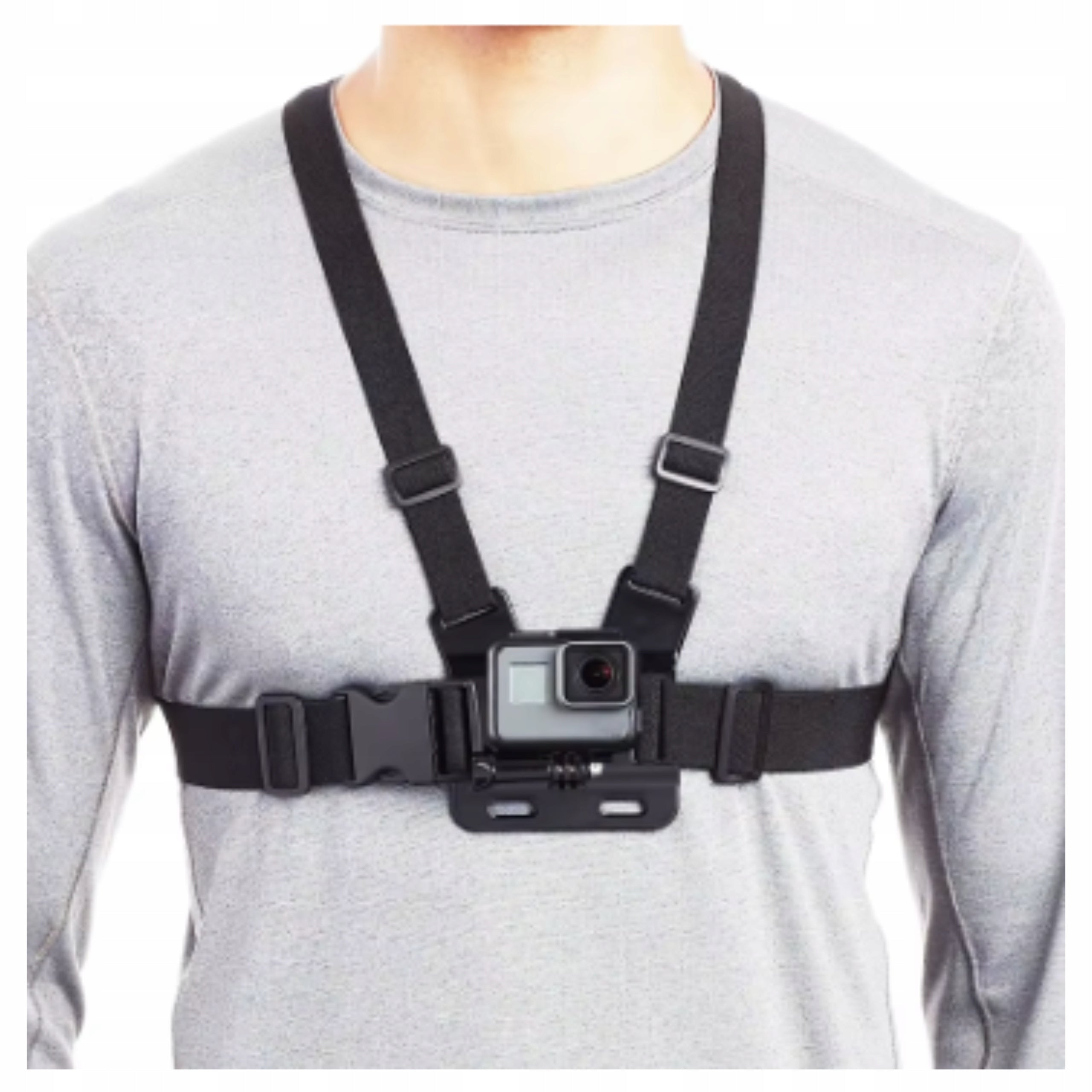 SET OF BRACES MOUNT CHEST MOUNT FOR SPORTS CAMERAS Manufacturer code 5009 ZESTAW SZELKI DO KAMER GOPRO 13 12 11DJI