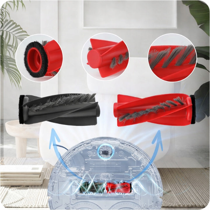 SET OF BRUSH FILTERS BAGS FOR ROBOROCK QREVO CURY EDGE 5AE 5V1 S5V 5A1 C Packaging status original