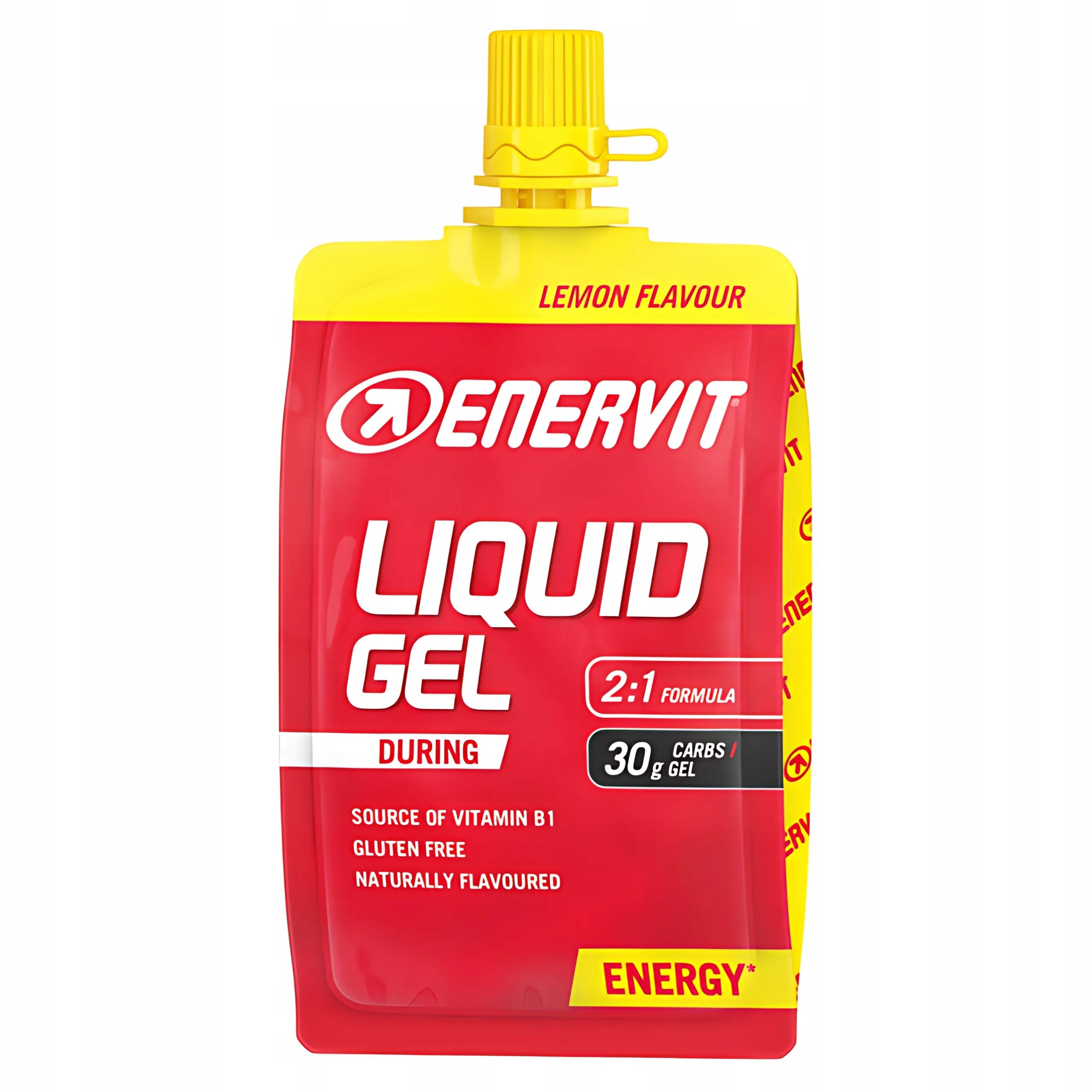 SET OF CARBOHYDRATE GELS LIQUID GEL 2:1 ENERVIT 30g CARBO CHARCOAL 60ml x4 Packaging status original