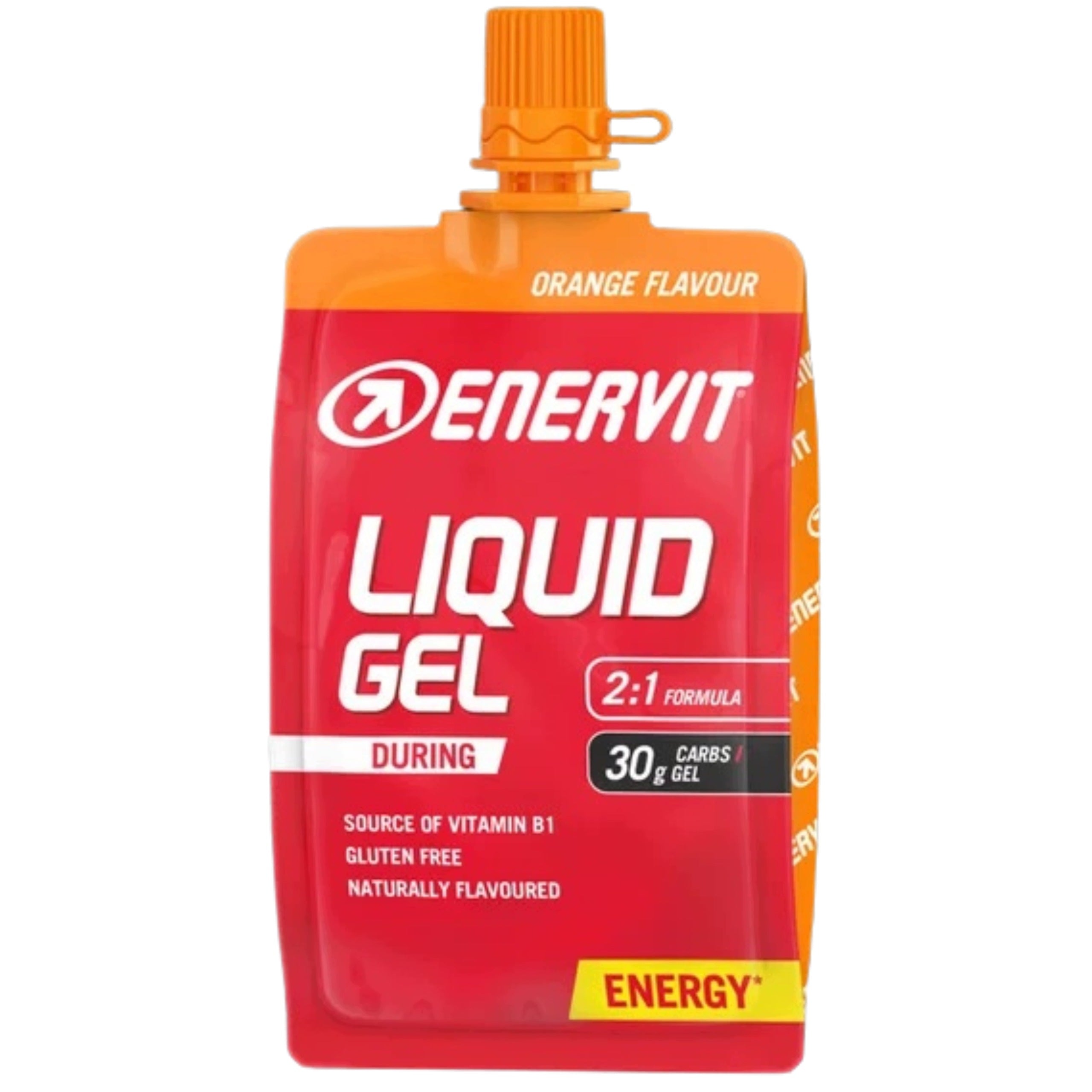 SET OF CARBOHYDRATE GELS LIQUID GEL 2:1 ENERVIT 30g CARBON CARBO 60ml x4 Packaging status original