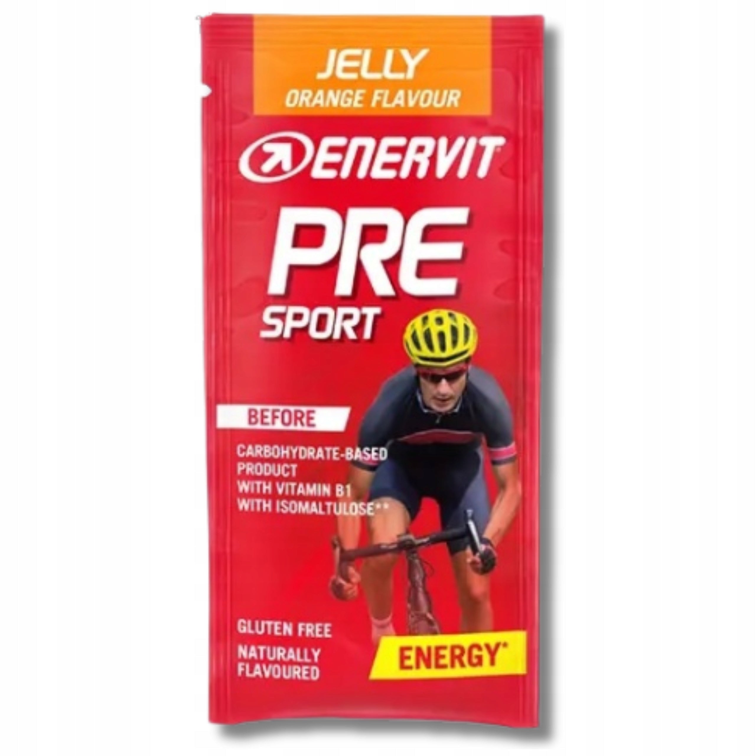 SET OF CARBOHYDRATE JELLIES ENERVIT PRE SPORT JELLY ENERGY 45g x5 Packaging status original